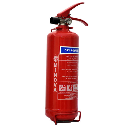 MINDP2-2KG ABC&E DRY CHEMICAL POWDER PORTABLE FIRE EXTINGUISHER