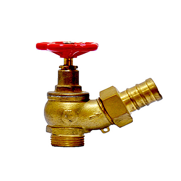 25 mm ANGLE VALVE WITH TAIL