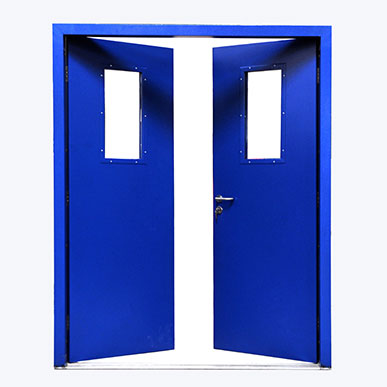 MINFRDD120 1 DOUBLE LEAF 120 MIN FIRE RATED STEEL DOOR