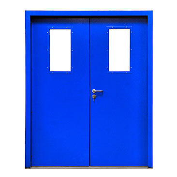 MINFRDD120 DOUBLE LEAF 120 MIN FIRE RATED STEELDOOR