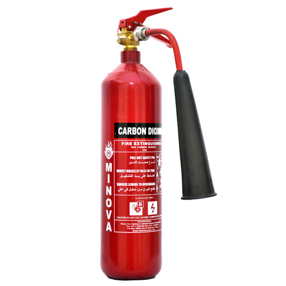 MINCD2 - 2KG CO2 PORTABLE FIRE EXTINGUISHER